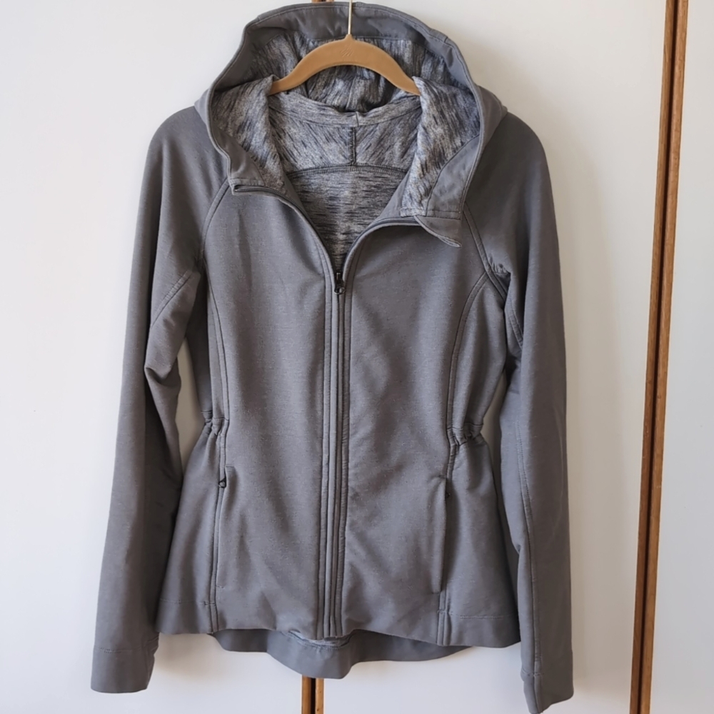 Lululemon Take Ten Hoodie Zip up Jacket Battleship 4